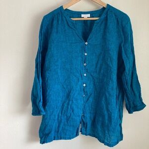 Pure Jill J Jill linen top